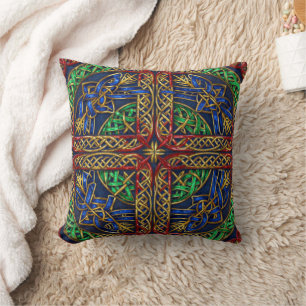 Coussin Nœuds celtiques médiévaux antiques