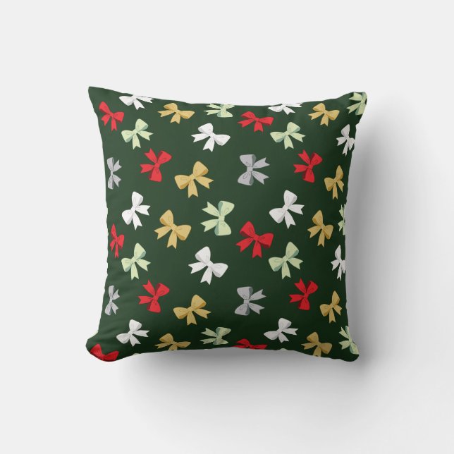 Coussin Noeuds de fête (Recto)