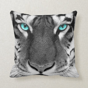 Coussin noir blanc de motif