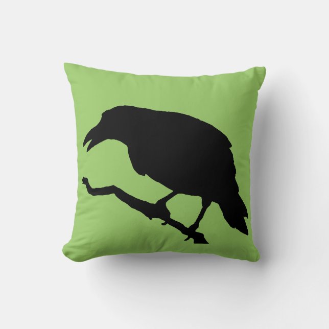 Coussin noir de corneille (Recto)