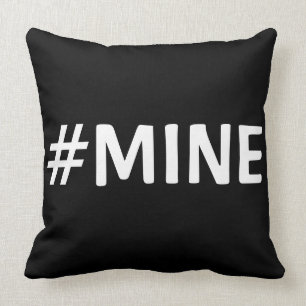 COUSSIN NOIR ET BLANC DE #MINE