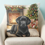 Coussin Noir Labrador Retriever Chien Chien Chien Chien Ch<br><div class="desc">Découvrez l'ajout parfait à votre décor de vacances - nos coussins de Noël Labrador Retriever! Disponibles en labrador noir, jaune ou chocolat, ces coussins sont incontournables pour tout amoureux des chiens. Faites votre choix parmi des scènes de cheminée douillettes, des chiots joyeux dans la neige, ou des chiens de labrador...</div>