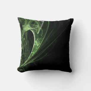 Coussin noir Motif fragile