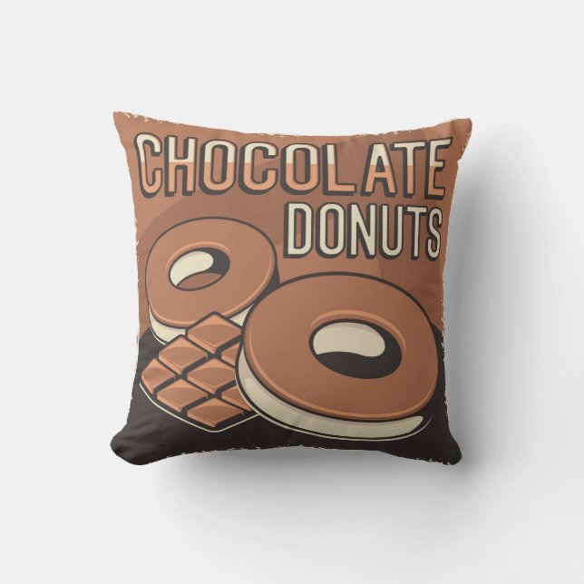 Coussin Noix de croustillant classique Vintage rétro (Recto)