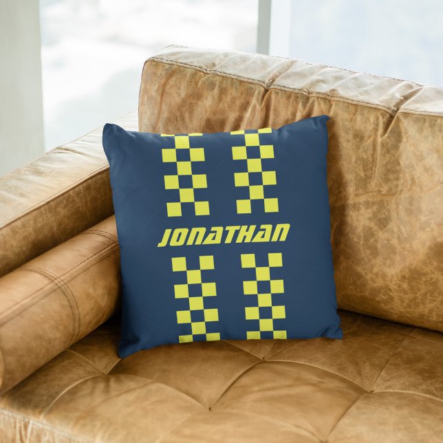 Coussin Nom Couleurs entièrement personnalisées Double À d (Créateur téléchargé)