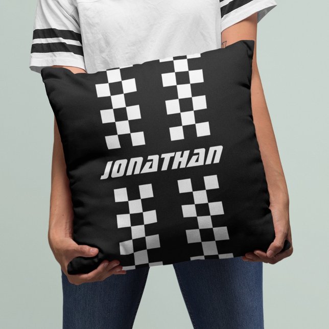 Coussin Nom Couleurs entièrement personnalisées Double À d (Créateur téléchargé)