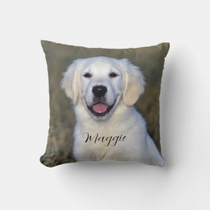 Coussin Nom de photo de compagnie moderne