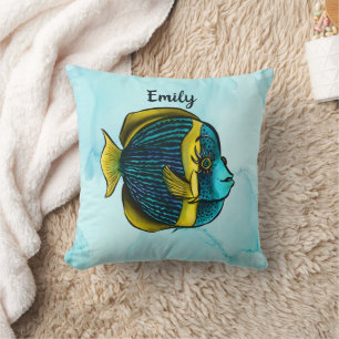Coussin Nom des petits poissons
