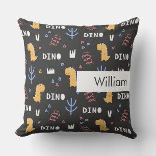 Coussin Nom personnalisé Enfants Motif mignon