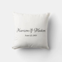 Nom personnalisé et Mariage de date