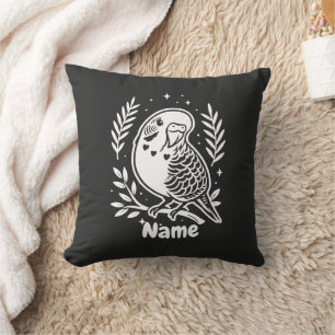 Coussin Nom personnalisé et photo personnalisée Retour Bud