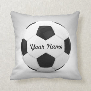Coussin Nom personnalisé par ballon de football