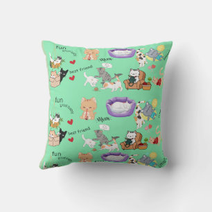 Coussin Nom personnalisé pour vous ou votre enfant à lance