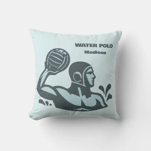 Coussin Nom personnalisé Water Polo