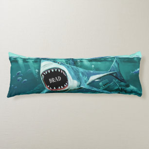 Coussin nommé fait sur commande de corps de requin