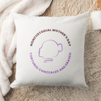 Coussin Noncustodial Mother's Day Pillow