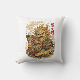 Coussin Noodle Tengu – Japanese Myth Monster Made of Ramen