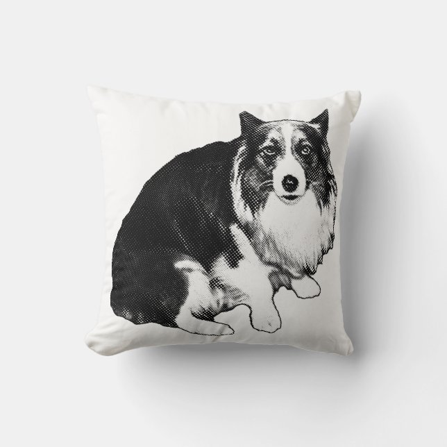 Coussin Nook Dreams Avec Corgi (Recto)