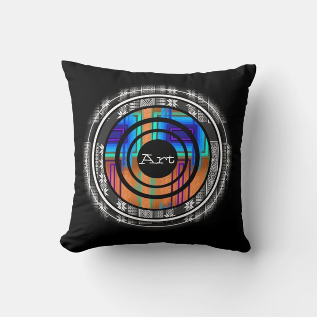 Coussin Nordic Future monogram (Recto)