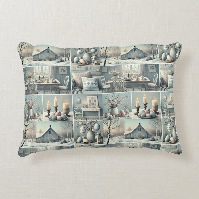 Coussin nordique de Pâques (Devant)