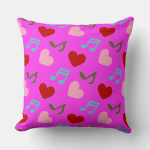 Coussin Notes d'amour