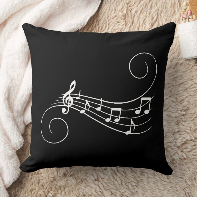 Coussin Notes de Musique (Couverture)