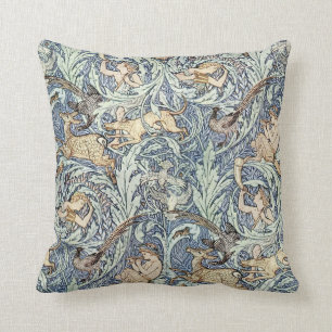 Coussin Notes en bois de l'époque victorienne vintage par