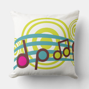 Coussin Notes musicales
