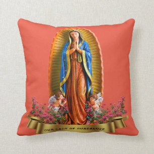 Coussin Notre-Dame de Guadalupe