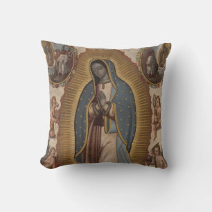 COUSSIN NOTRE DAME DE GUADALUPE PRIE POUR NOUS
