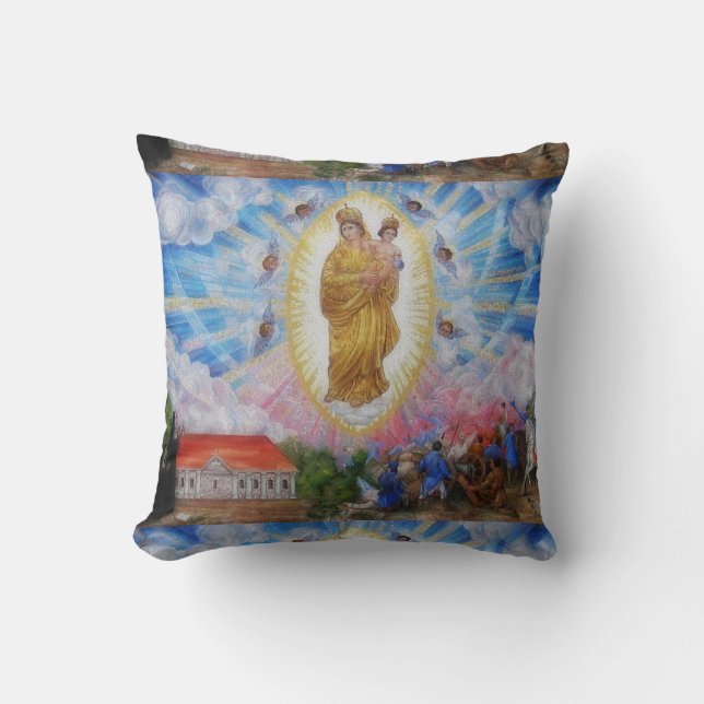Coussin Notre Dame De Prompt Succor (Recto)