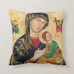 Coussin Notre mère de l'aide perpétuelle et de l'aumôni