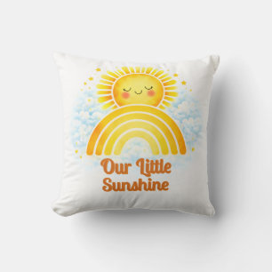 Coussin Notre petite pépite de soleil décoration de crèche