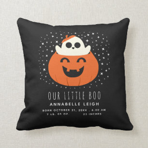 Coussin Notre petite pouponnière d'Halloween Boo