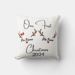 Coussin Notre premier Noël