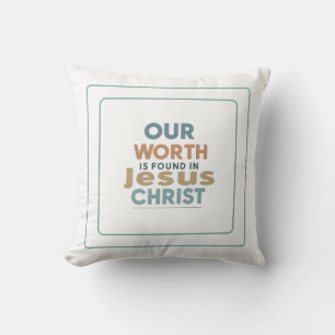 Coussin Notre Vérité Est Trouvée En Jésus-Christ