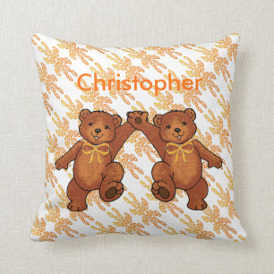 Coussin Nounours personnalisé