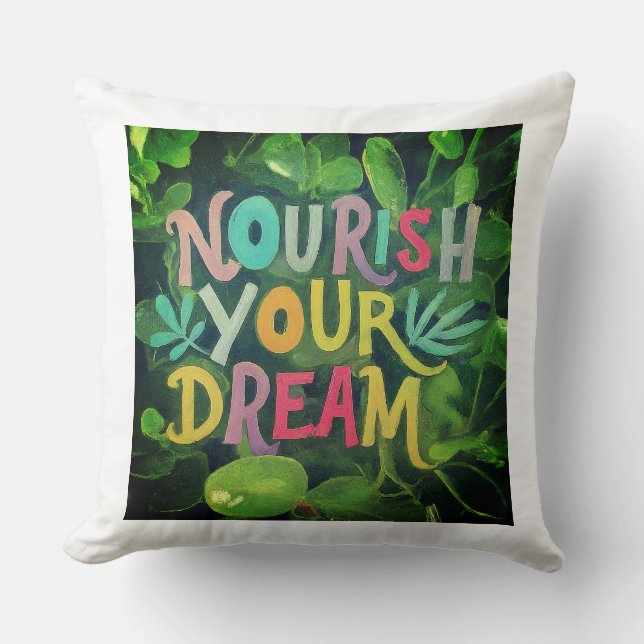 COUSSIN NOURRIR VOS RÊVES (Recto)