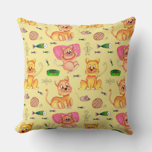 Coussin nourriture bol poisson animal de compagnie chat f