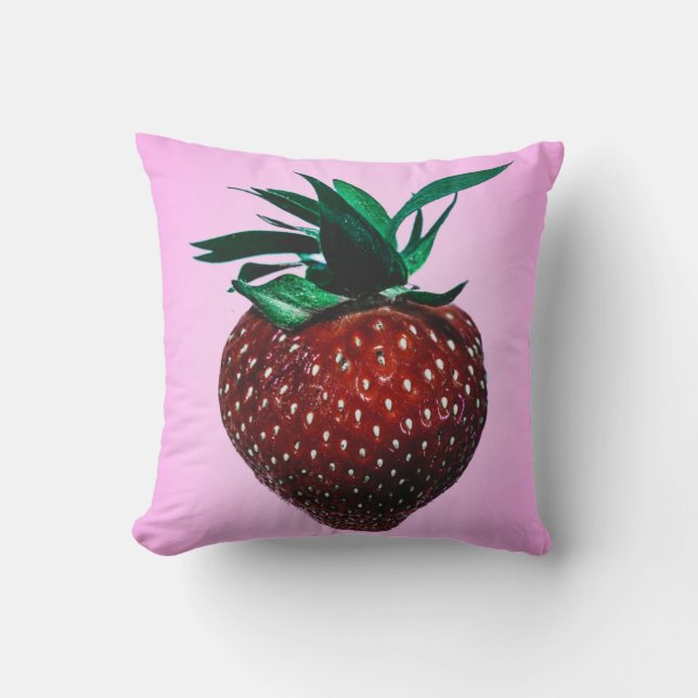 Coussin Nourriture jolie (Recto)