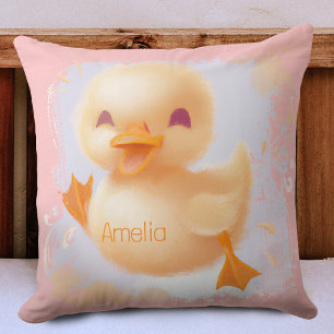 Coussin Nourriture mignonne Ducky Pâques Duckling Bébé Can