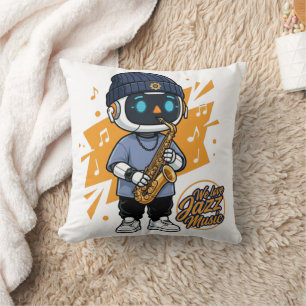 Coussin Nous aimons le Jazz