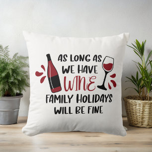 Coussin Nous Avons Vins Vacances En Famille Sera Bien Drôl