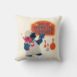 Coussin Nous sommes les Monster Foodies