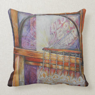 Coussin Nous sommes tous des papillons volant autour de la