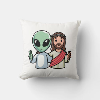 Coussin Nous venons en paix