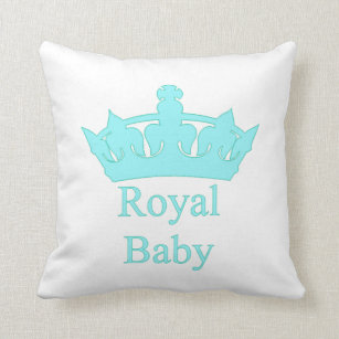 Coussin Nouveau prince - un bébé royal !