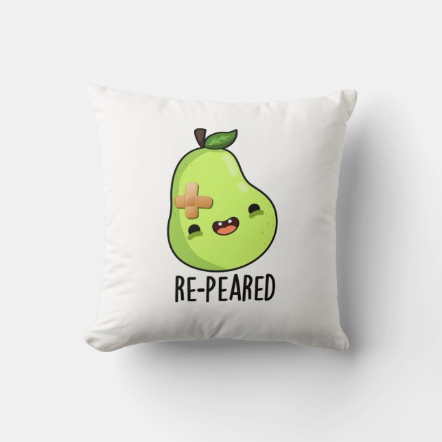 Coussin Nouveau tournevis Funny Fruit Pear (Recto)