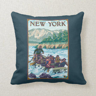 Coussin Nouveau YorkRiver transportant la scène par radea