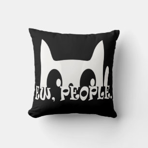 Coussin Nouveautés Gentillesse Chat Blanc